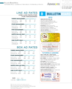 Advocate+Bulletin+Board_09 Advocate+Bulletin+Board 09 Advertise in every issue