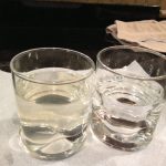 Guess which glass holds the  Dasani and which holds Dallas tap water.