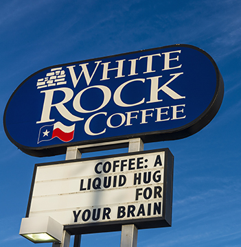 White Rock Coffee (Photo by Danny Fulgencio)