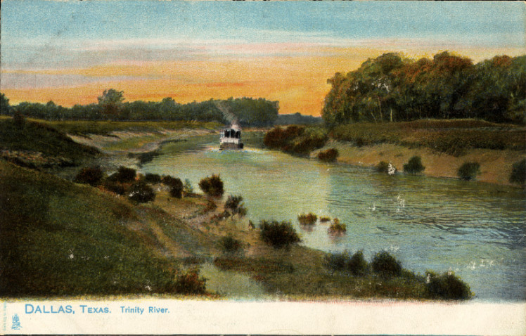The Trinity River back in more idyllic days.
