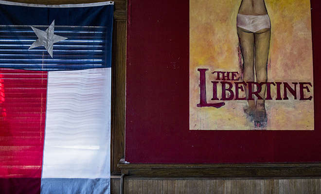 Libertine bar: Photo by Danny Fulgencio 
