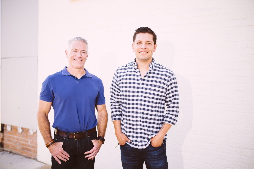 East Dallas neighbors Bob Sinnott and Joel Roldan are the founders of Toasted Coffee + Kitchen. 