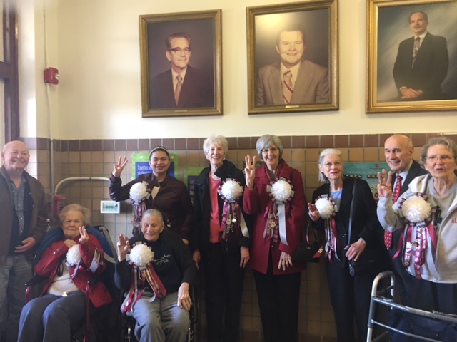 Woodrow Wilson alumni from multiple generations came to the school on Monday, Jan. 9. (Photo by Emily Charrier)