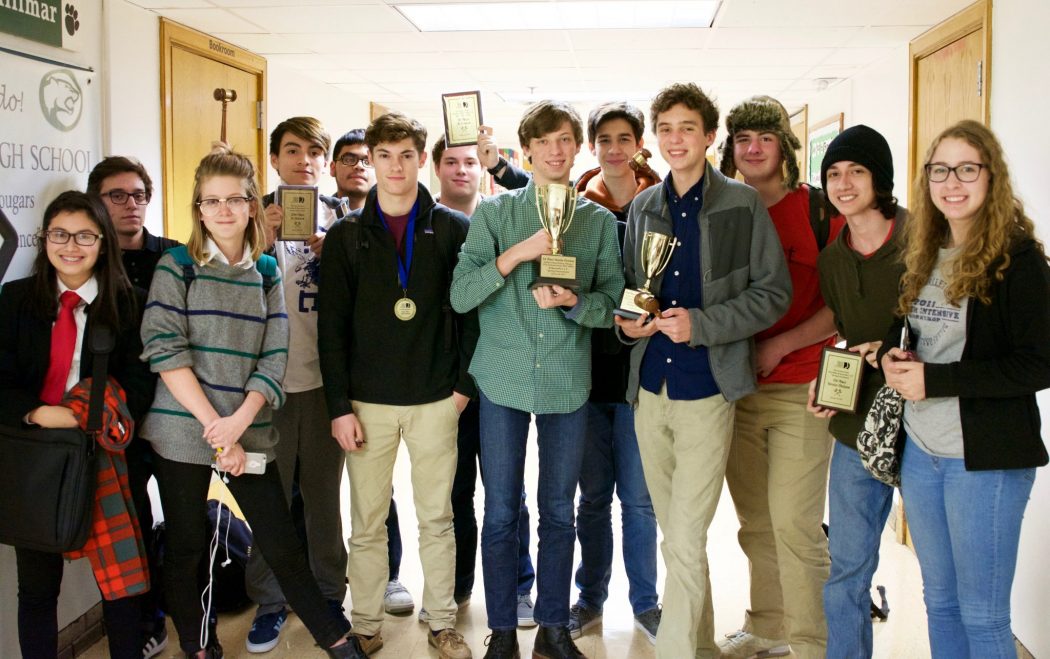Woodrow Wilson's champion debate team heads to the state competition.