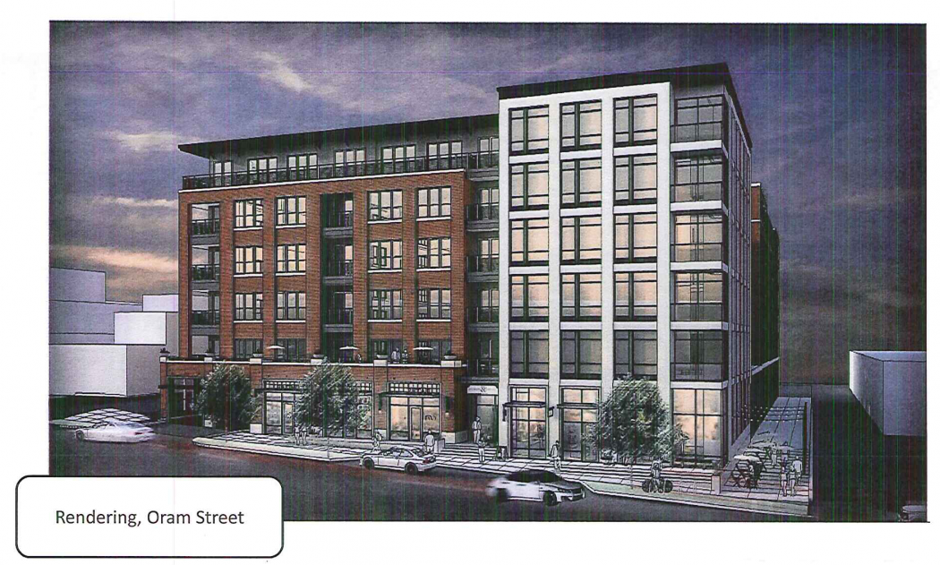 First Look Six Story Apartment Retail Complex Proposed In
