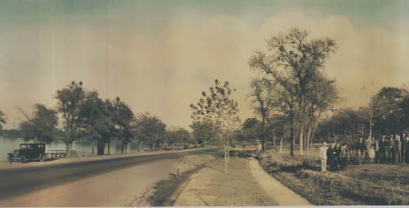 White Rock Lake, Garland Road near San Rafael 1933-1934
