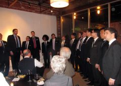The Yale Alley Cats performed at a private party last Friday at Times Ten Cellars. 