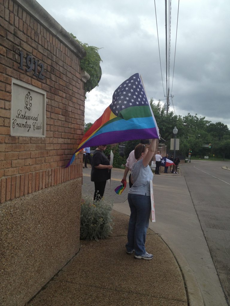 Lakewood Country Club protest