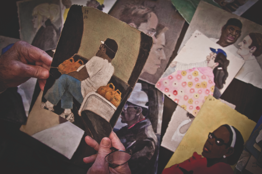 Art by Arthur Blanchard: David Leeson