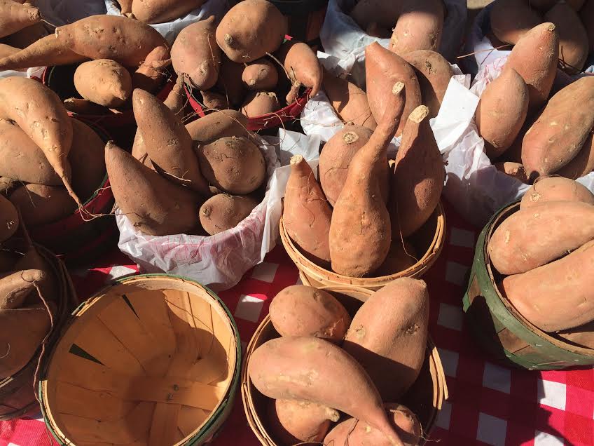 Sweet Potatos Farmers Market