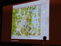 An above view of the property