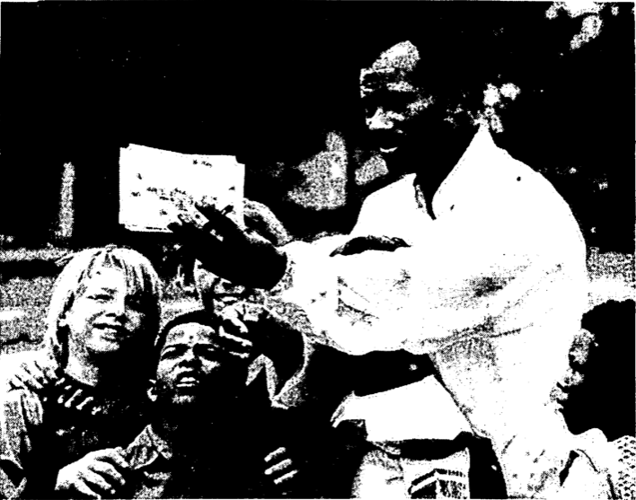 In 1970s, former pro football player Otte Brown, coached the deaf students at Stonewall Jackson for a week and taught them some plays.