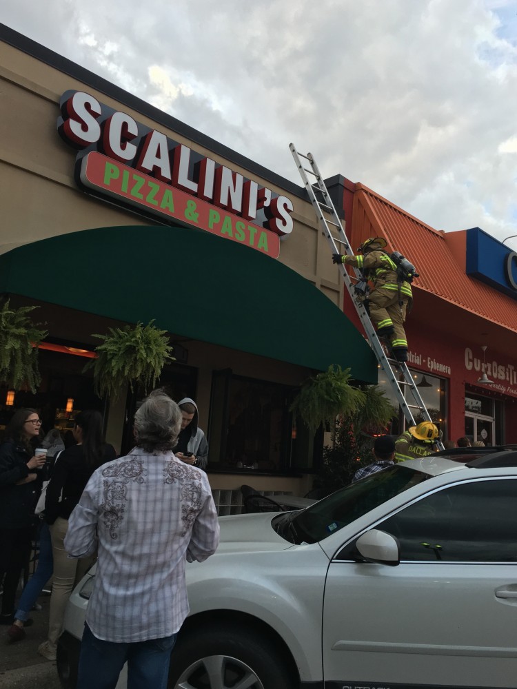 Lakewood Shopping Center Scalinis fire
