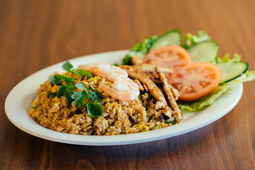 Grilled-chicken fried rice (Photo by Kathy Tran)