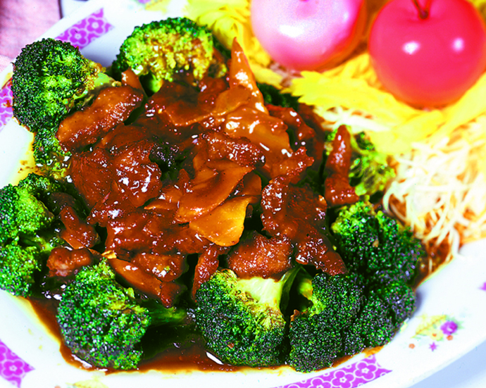 Panda Garden’s Chinese beef and broccoli