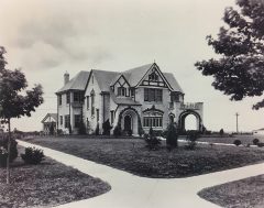 One of the many homes designed by Lakewood architect Albert Dines.