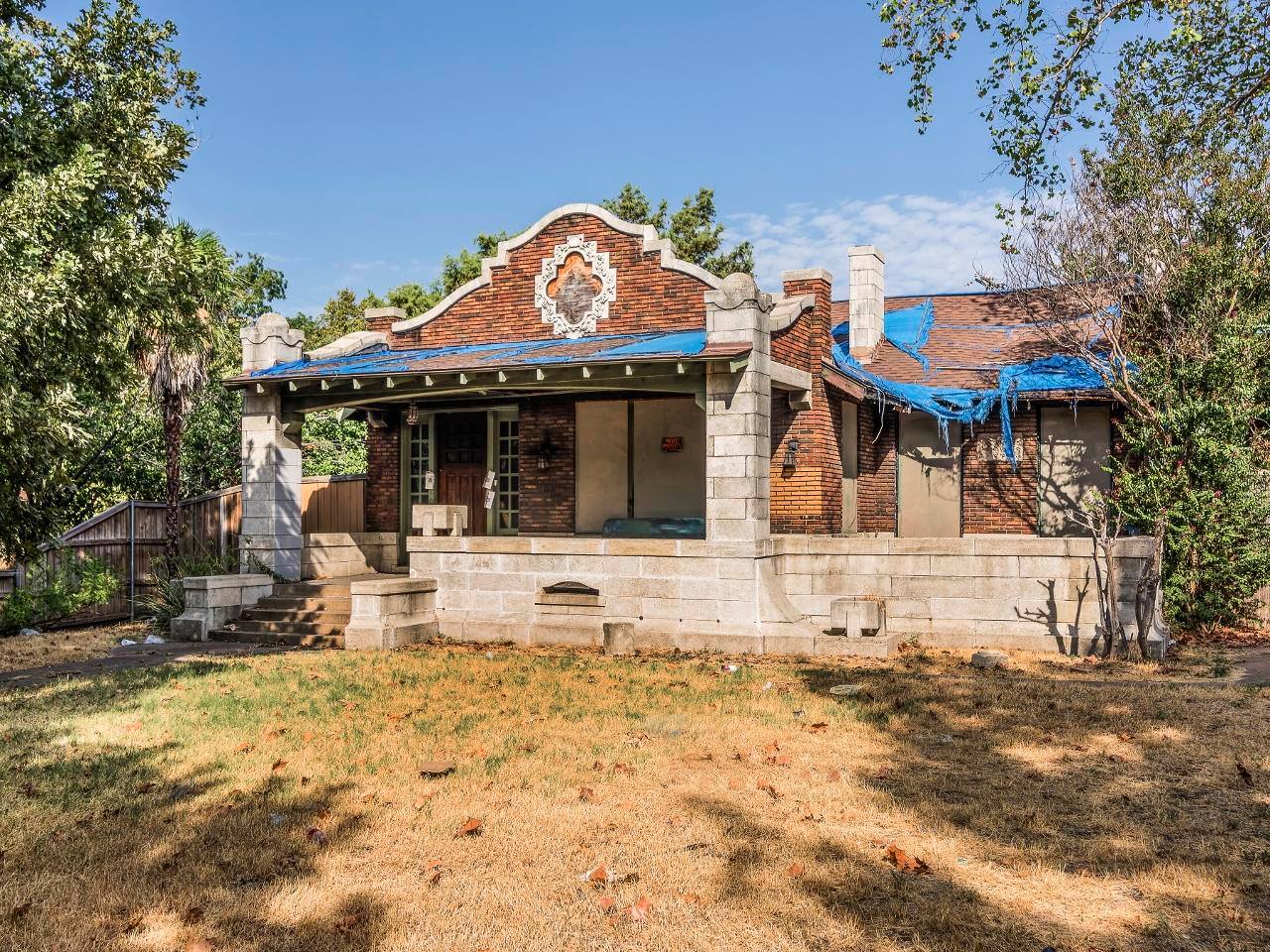 The house at 4503 Reiger Ave. is historically significant but falling into disrepair. (Photo courtesy of DEEP)