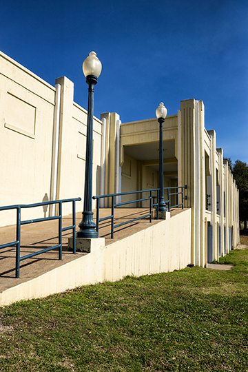 Built in 1930, the Bath House was one of the first art-deco designs in the Southwest. (Photo by Danny Fulgencio)