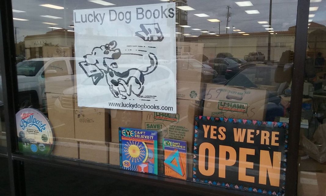 New location for Lucky Dog Books at Casa Linda Plaza. (Photo from Facebook)