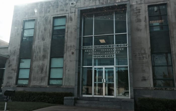 Demolition permits have been filed for the old Dallas ISD headquarters at 3700 Ross Ave. (Photo by Emily Charrier)