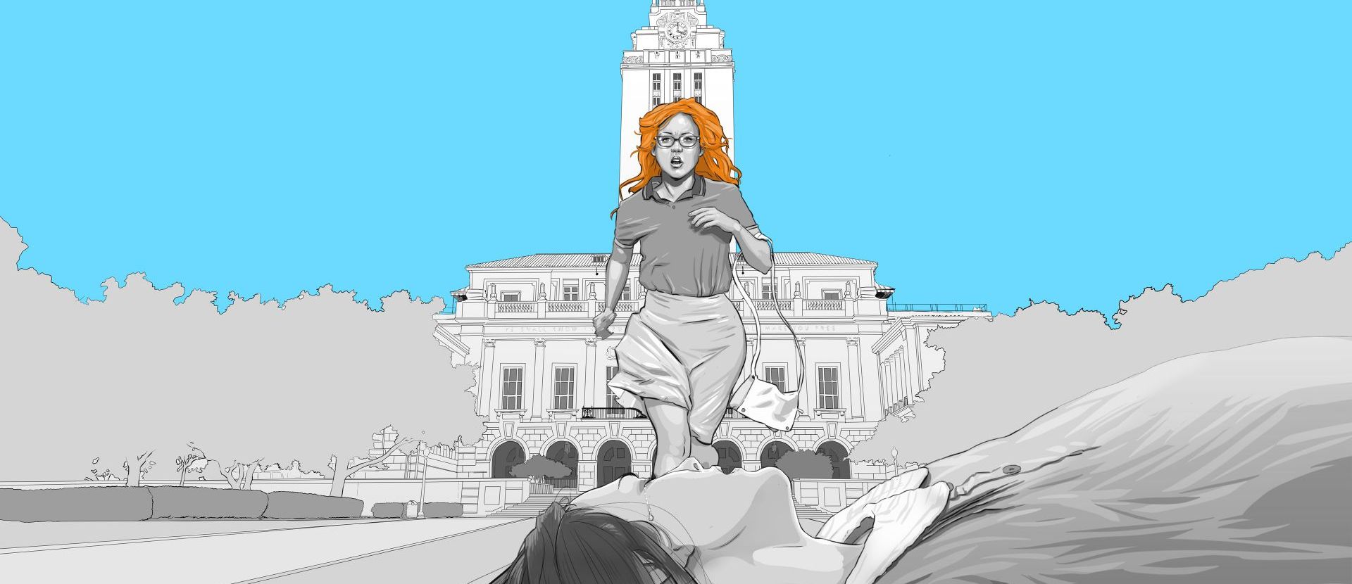 PBS' "The Tower" tells the story of Woodrow graduate Claire Wilson and the UTA massacre of 1966 through animation and historical footage. (Photo from PBS Media)