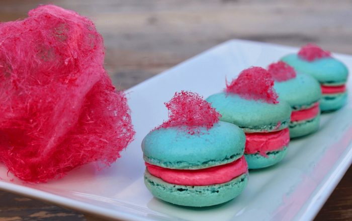 Cotton candy macarons at Edith’s Pâtisserie Boulangerie.
