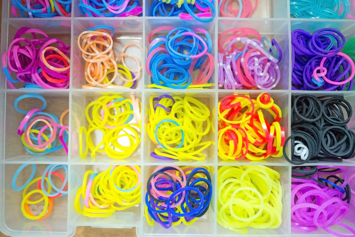 colourful rubber bands. Getty Images