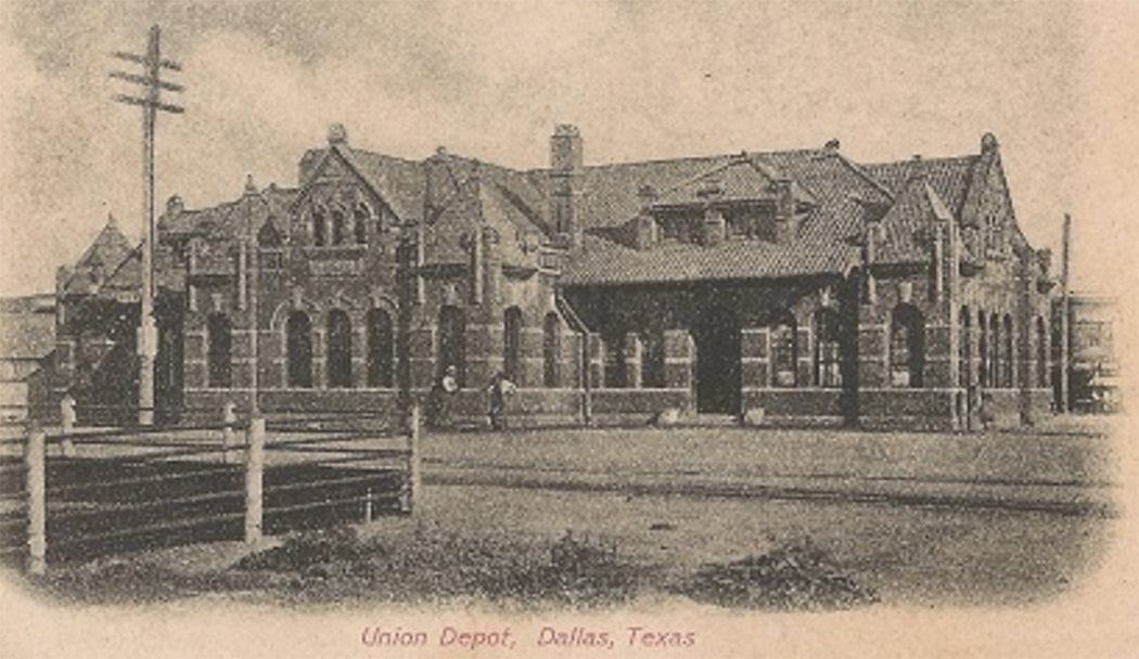 East Dallas Union Depot. (Texas State Historical Association)