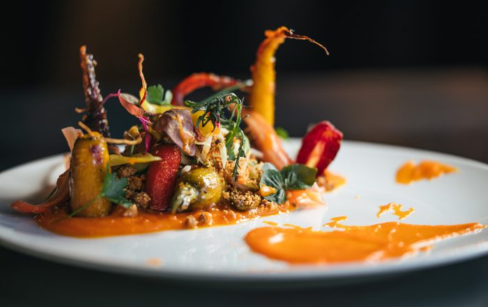 Dishes at Mot Hai Ba are a feast for the eyes and tastebuds. (Photo by Kathy Tran)