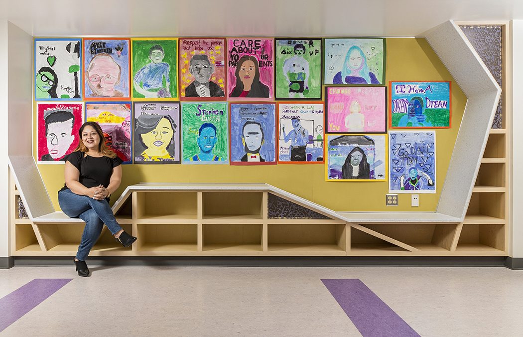 Lisa Lovato, Principal of the Year. (Photo by Danny Fulgencio)