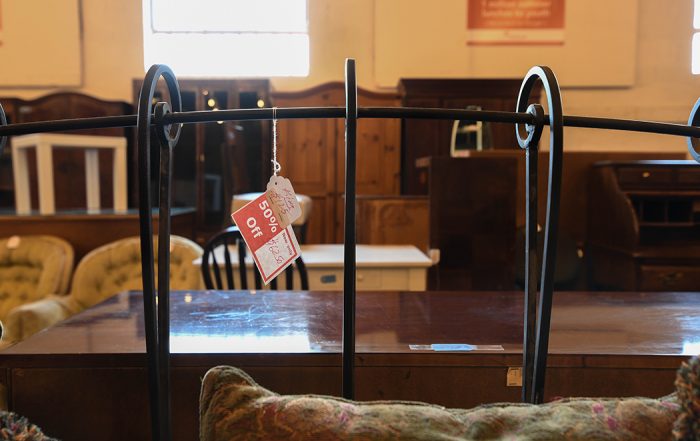 Sale items at CitySquare’s Urban Thrift Store. (Photo by Hannah Ridings)