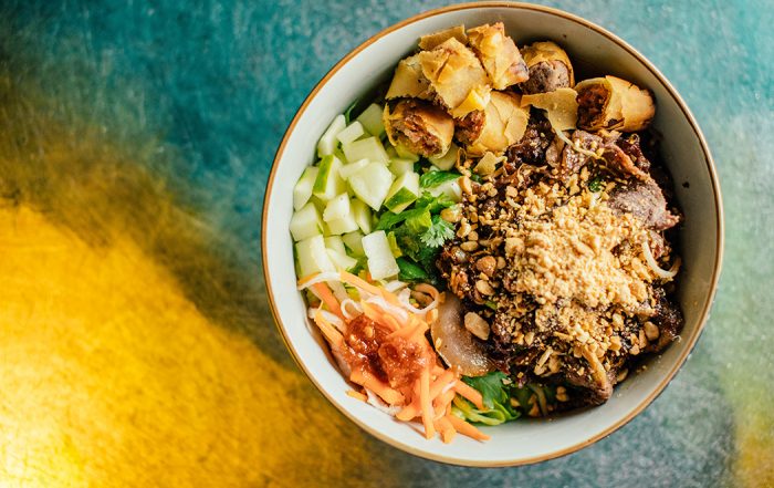Vietnamese cuisine at Cosmo’s (Photo by Kathy Tran)
