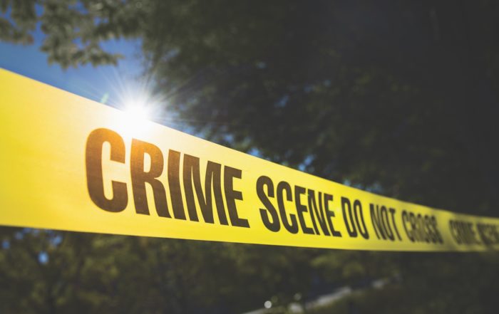 Crime scene tape