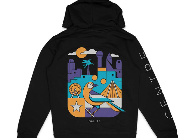 The Mockingbird Patch Hoodie courtesy of Centre