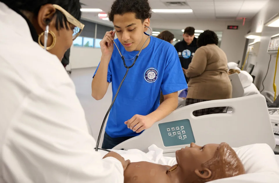 CI North: A learning mecca for career-focused Dallas ISD students. Photo courtesy of Dallas ISD Hub