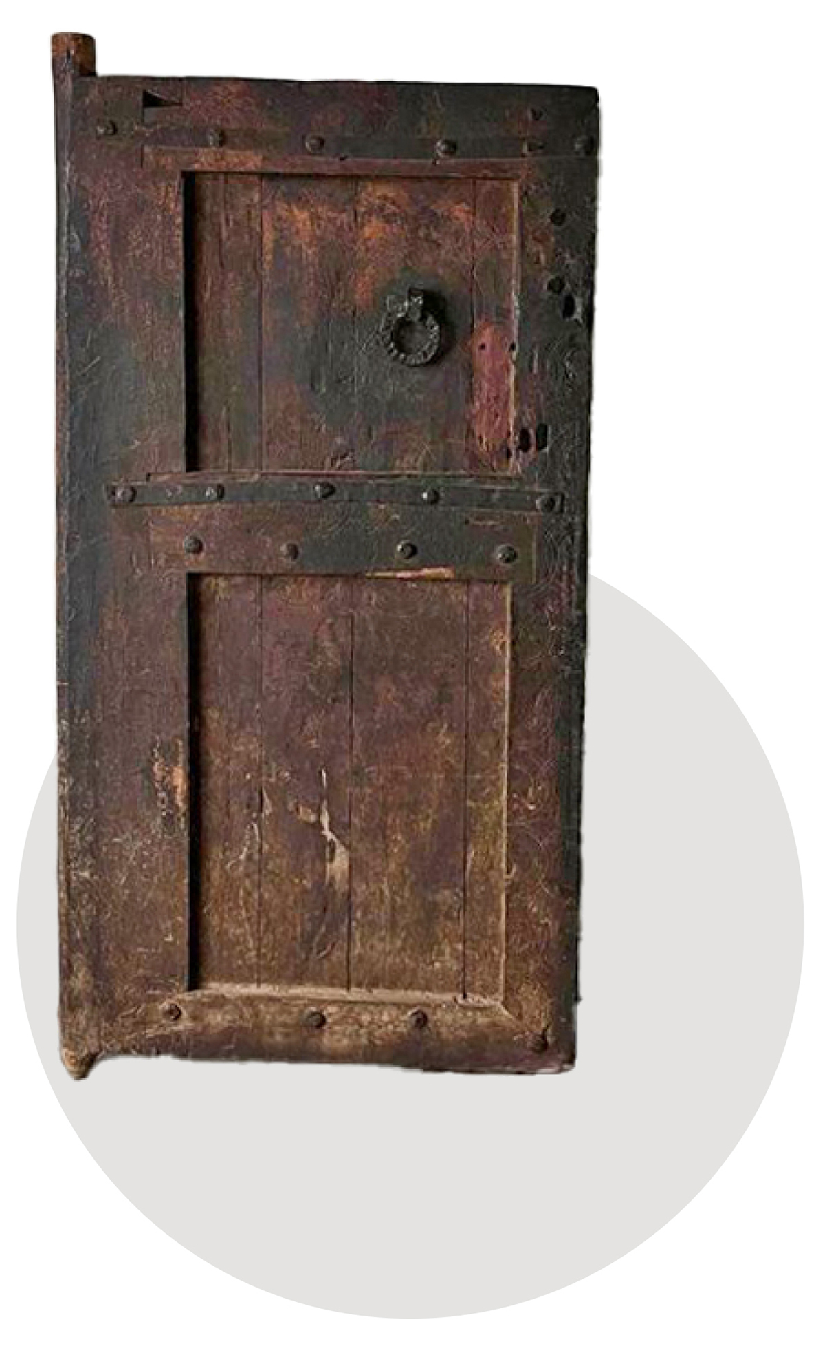 18th Century Solid Wood/Iron Tibetan Temple Door for sale on Facebook Market