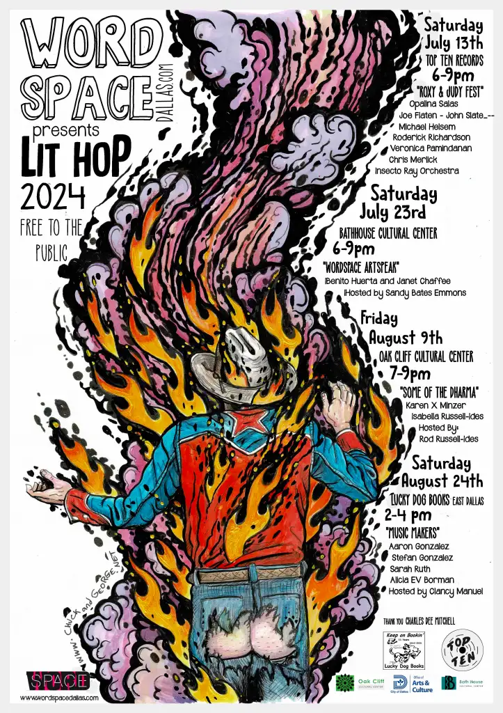 Dallas Lit Hop 2024 Features Events At Lucky Dog Books And Bathhouse 