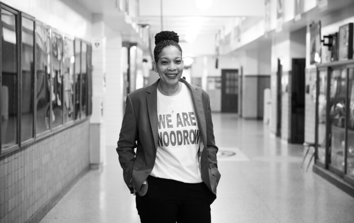 Principal Chandra D. Hooper-Barnett Woodrow Wilson High School. Photography by Lauren Allen.