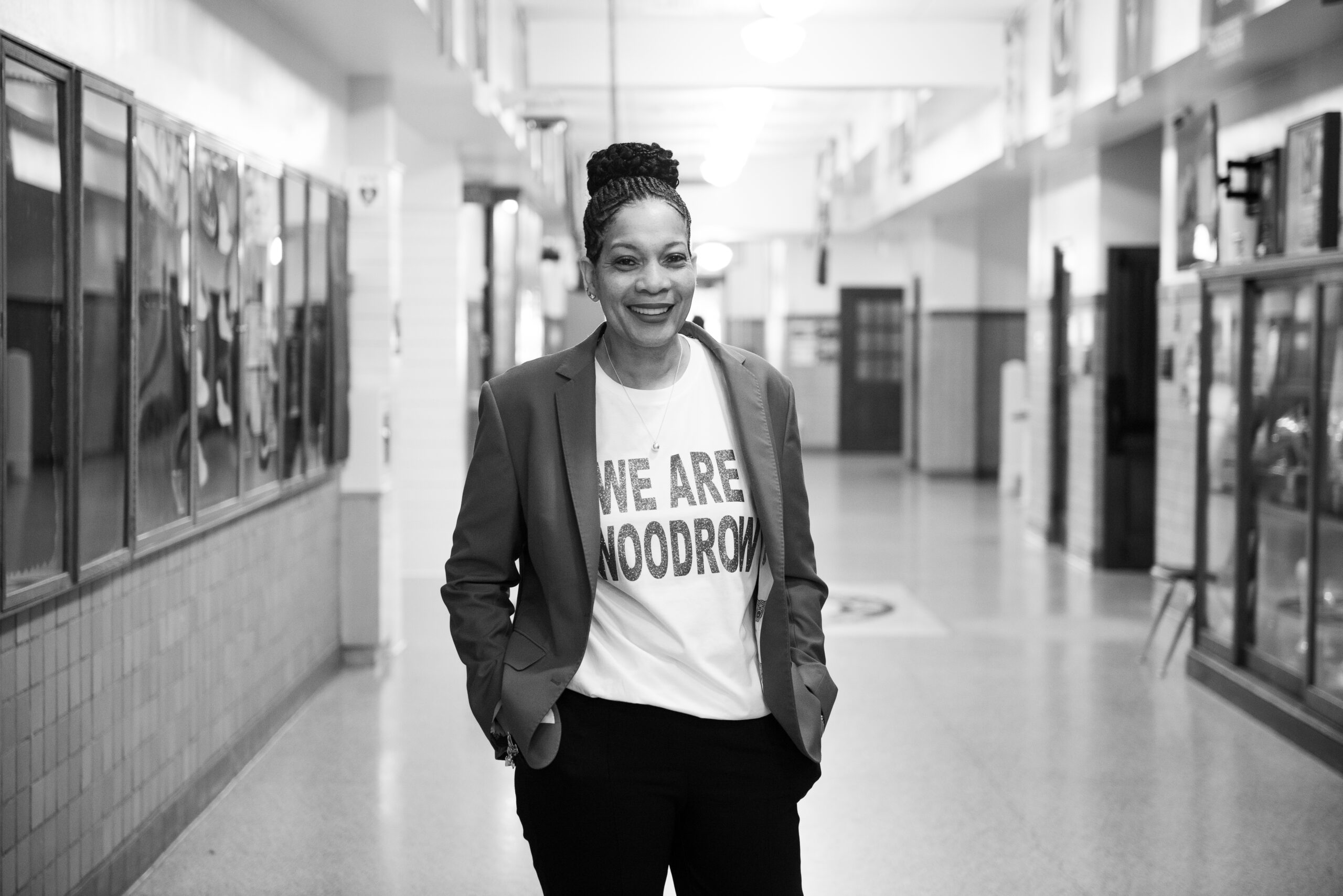 Principal Chandra D. Hooper-BarnettWoodrow Wilson High School. Photography by Lauren Allen.