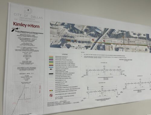 Mockingbird, Greenville pedestrian improvements project is making progress