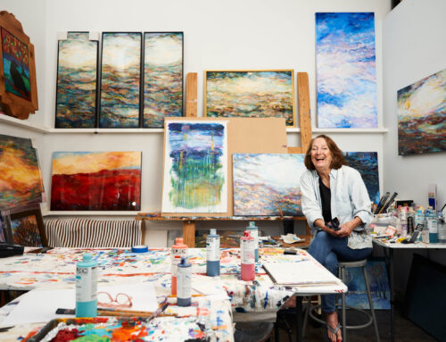Lakewood artist expresses her own style in contemporary backyard studio