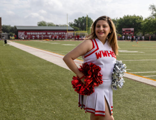 Woodrow Wilson cheerleader with disability puts team spirit on full display