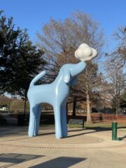 Crockett Dog Park gets new statue titled ‘Natural Encounter’