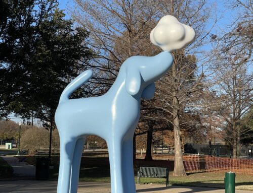 Crockett Dog Park gets new statue titled ‘Natural Encounter’