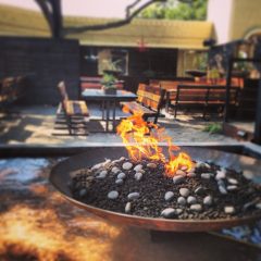 Cane Rosso fire pit