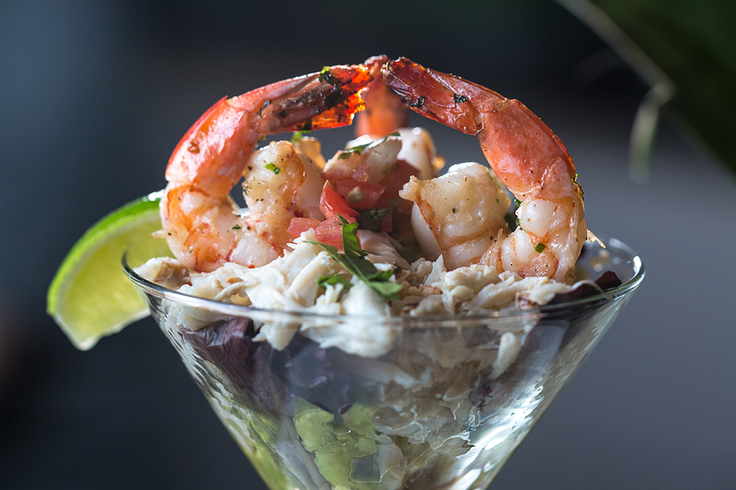 Shrimp and crab martini. (Photo by Kathy Tran)