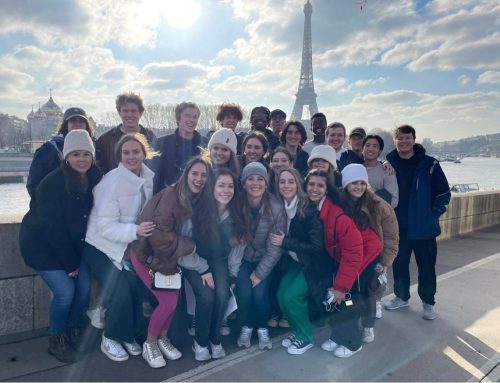 Woodrow in Paris: Film students participate in competition